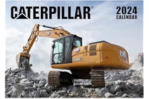 Caterpillar Calendar 2024