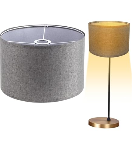 Lampenschirm Velours Gold, 25 Cm Hoch - Für Pendel- & Stehlampen