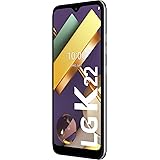 LG K22 Smartphone 32 GB (15,75 cm (6,2 Zoll) IPS-Display mit Notch, Dual-Hauptkamera, MIL-STD-810G, Android 10), Titan