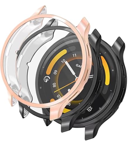 Coque Protection Garmin Venu X1 - PC + Verre Trempé - Anti-choc, Anti-rayure, Mince Et Légère - 8