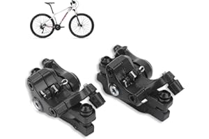 Agatige Juego de Frenos de Disco MTB, 1 Juego de Frenos de Disco, Pinza de Freno de Disco Delantero y Trasero MTB Accesorios para extractores de Cables de Bicicletas para Bicicletas de montaña
