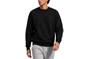Iron Mountain Återvunnet garn för män miljövänligt anti-noppor flexibel bekväm sweatshirt med rund hals mjuk fleece topp tröj