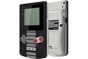 eXtremeRate IPS Ready Upgraded Classics NES Style Replacement Shell Full Housing Cover Buttons for Gameboy Color – Fit for GBC OSD IPS & Regular IPS & Standard LCD – Console & IPS Screen NOT Included