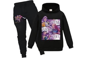 Rzfbeeok Boys Girls Cartoon Movie Merch Tracksuits Kids Singer Star Tops and Trousers Casual Outfit Clothing Sets