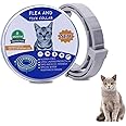 ELECDON Cat Flea and Tick Collar, 8 Months Effective Protection - Adjustable Cat Flea Treatment Collar Waterproof for Cats Puppies