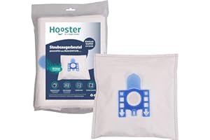 Hooster 20 Stück Staubsaugerbeutel passend für Miele S 324i / S324i Electronic/Air Clean Plus 1500W / mit Plastik Aufsatz