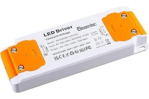 Elezenioc LED Transformator 12V 15W, Ultra dünn LED Trafo 230V auf 12V Transformator 1.25A, AC/DC Konstantspannungs Netzteil für Lampen Nicht Dimmba für G4 MR16 MR11(Orange-12v-15W)