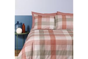 Bassetti Set Copripiumino Matrimoniale 100% Cotone Morbido - Parure Sacco Piumino con Federe Made in Italy (London Natural)