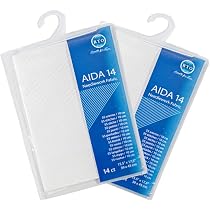 RTO Kreuzstichset „Smart Gosh“ H259 – 10x10 Cm DIY Stickpackung Inkl. Garn, Stoff, Nadel & Anleitung