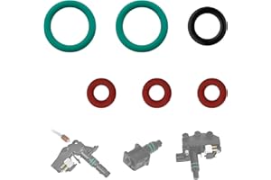 KALEXION Kit Guarnizioni per De'Longhi Macchina Caffè - O-ring Compatibile con Lattissima Nespresso, Magnifica S e Dinamica Plus, Guarnizione in Silicone di Ricambio per Montalatte per Macchine da Caffè (6 PZ)