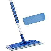 Silva Mikrofiber Tekli Mop Set - Yalnızca Kuru Bez Dahil (1 Adet), Islak Bez İ&ccedil;ermez, 90-156 cm Teleskopik Al&uuml;minyum Sap, 360
