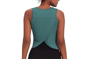 Weardear Damen Tank Top Sommer Sports Shirts Oberteile Frauen Open Back Tank Tops Training Racerback Fitness S-XXL