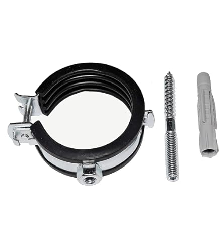 Lot De 10 Colliers De Serrage 50-56 Mm Vis à Double Filetage Chevilles (vis à Double Filetage M 8 X 100 Mm