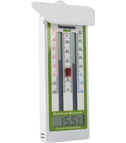 Angoily Termometro Vintage In Metallo Per Interni Ed Esterni, Quadrante Rotondo Fahrenheit, 2 Pezzi