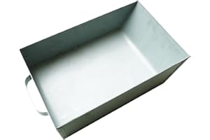 Schürer Metallwaren Aschekasten 30 x 19 x 8cm, Stahl, Modern, Silber