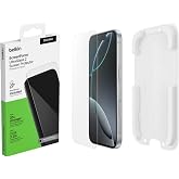 Belkin ScreenForce UltraGlass 2 Screen Protector for iPhone Air, Protective Film Against Impacts and Scratches with Easy Alig