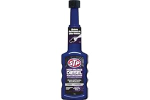 STP Diesel High Milage Injector Cleaner 200 ml, Cleans and Protects your Engine for 300 miles, Enhances Fuel Economy, Mechanical Car Cleaning Products, Concentrated Cleaning Formula, Made in the UK