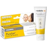 Medela Purelan Lanolin Nipple Cream - Relief for Sore Nipples and Dry Skin - Based on Natural Ingredients, Hypoallergenic and