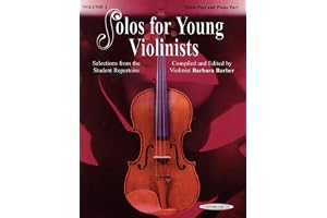 SOLOS FOR YOUNG VIOLINISTS VOLUME 2: Selections from the Student Repertoire