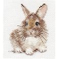 Kit Broderie Point De Croix Pré-Imprimé 11 Ct – Motif Lapins Mignons Pour Débutants