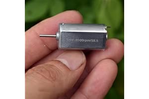 GFPQL WYanHua-Électrique Voiture de verrouillage UN V Moteur de lecteur DVD, DC 9V-12V 12000RPM, Micro Mute 050-Moteur, pinceau précieux de précision en métal, FF-050SH-09200 Moteur grand couple Mini Précis