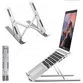 OBEV Taşınabilir Laptop Stant Bilgisayar Stant Notebook Stant T&uuml;m Laptoplarla Uyumlu Bilgisayar Standı Taşınabilir Metal Kaym