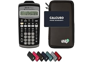 TEXAS INSTRUMENTS CALCUSO Paquete Básico Negro con Calculadora TI BA II Plus
