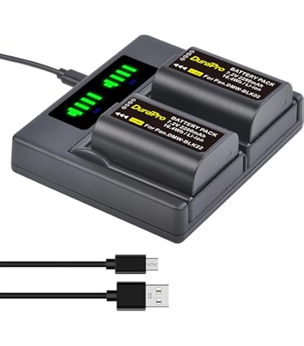 2 Batterie PATONA Premium DMW-BLF19E 2400mAh - Compatibili Con Panasonic Lumix GH5, GH4, GH3 E Sigma - Foto 7