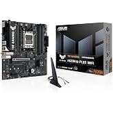 ASUS TUF GAMING A620AM-PLUS WIFI AMD AM5 mATX Anakart | AMD A620A AM5 DDR5 7600 2xDP HDMI &Ccedil;ift M.2 USB3.2 AX WiFi + BT AURA R