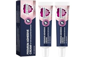 OIXYAZ 2pcs Adesivo Termoplastico per Protesi Dentale,Cuscinetto Adesivo per Protesi,Crema Adesiva per Protesi,Adesivo Termoplastico Per Protesi Dentali Stringe Protesi