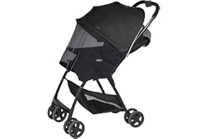 Sekey Mosquitera para Capazo, Silla de Paseo, Cuna de Viaje y Cochecito, Universal Red Anti Insectos, Mosquitera Carrito Bebé, Negro