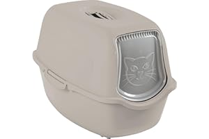 Arenero para Gatos Rotho My Pet Bailey 56 x 40 x 39 cm Beige Polipropileno