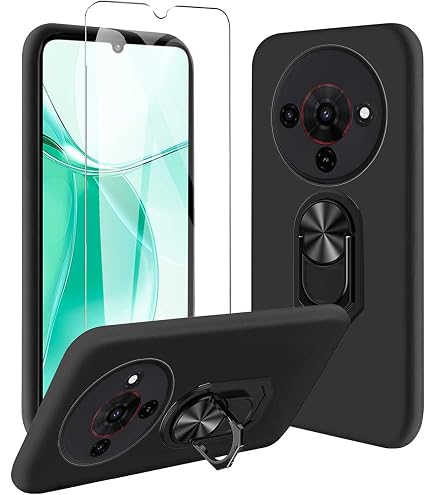 Cover + Vetrino Vetro Compatibilità Con ZTE Blade A75 5G Protezione Cover Antiur