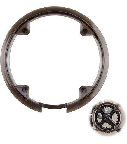 Protège-plateau Vélo 42 Dents Avec Fixation 4 Trous - Garde-chaîne En Plastique Noir Pour VTT/ville