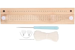 EXCEART Kit Di Rilegatura Strumenti Di Avviamento Strumenti Rilegatura A Mano Set Kit Libri Forniture Con Filo Ago Curvo Ago Per Cucire Perni