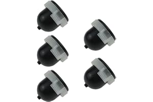 ECSiNG 5 Lampadine Primer Compatibile con Briggs & Stratton 122K02 122K82 124K02 12A800 12F702 12F707 12F782 12G802 135700 Motori Quantum Serie 694395 496115 4180 5085H 5085K Tosaerba