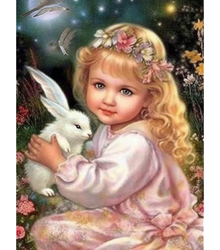 DCIDBEI 30 X 40/30cm, 4 Pezzi Kit Pittura Diamante Rotondo,Diamond Painting 5D Adulti Zen,Fluorescenza Regalo Di Compleanno Festa Decorazione Della Parete Fiori Di Loto