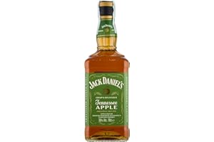 Jack Daniel's Bourbon Apple Liqueur Spiritueux à Base de Whisky,35% vol 70 cl – Liqueur de Whisky à la Pomme– Boisson Douce et Rafraîchissante– À Déguster glacé ou en Cocktail