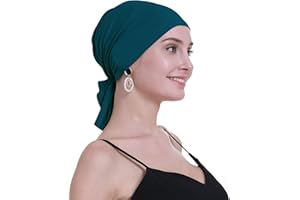 osvyo Pañuelo para la cabeza de bambú para mujeres para pérdida de cabello, turbantes, gorros, gorras, embalaje sellado
