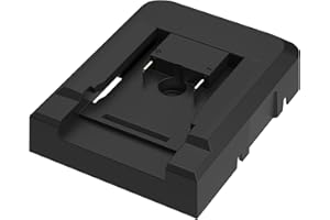 ANSMANN Adapterplatte für Einhell Akku, USB Adapter für Ansmann Baustrahler, Ladegerät, Einhell 18V Akku, Akku, Werkstatt, Kfz, Schwarz