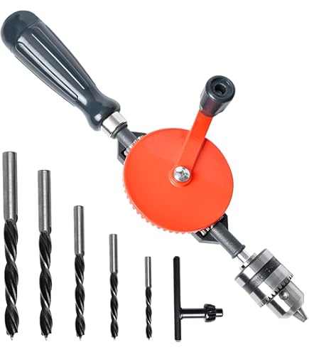 Perceuse à Main Draper 13838 – 8mm, Mandrin 1cm, Double Pignon – NEUVE