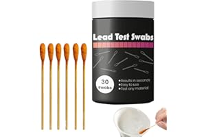 Kasmole Test Plomb | Tampons contrôle en Plomb | Résultats précis en 30 Secondes, Kits Test Plomb pour Test Peinture au Plomb sur métal, plâtre, cloison sèche, Bois