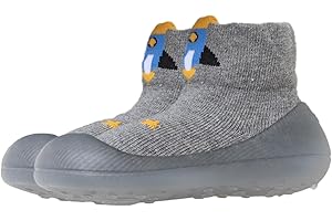 Tolaler Baby Shoes Socks, Lightweight Anti-Slip Baby Sock Shoes Soft Comfortable Baby Shoe Socks Outdoor/Home/Garden