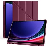 Galaxy Tab S10 FE 10.9 İn&ccedil; İle Uyumlu Kalemlikli, Uyku Modlu, Mıknatıslı, &Uuml;&ccedil;gen Standlı, Darbeye Dayanıklı Kaplama Akıllı Kıl