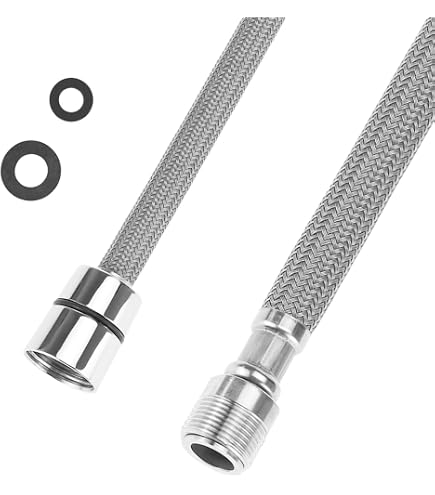 Hansgrohe 88624000 Tuyau Extractible Petit Chromé Pour Robinet De Cuisine