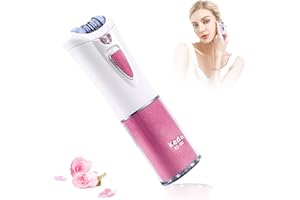 MORBEX GREEN Glabrouse Skin Epilator, Epilators Hair Removal for Facial, Epilators with LED Light, Cordless Hair Removal Device, Epilator for Women, Facial Hair Removal for Bikini Arm Legs Armpits