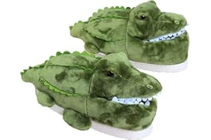 SMIUPIN Pantofole per animali da cartone animato per bambini adulti calde pantofole soffici invernali morbide e comode scarpe per la casa