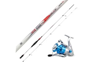 Combo Pesca Spinning, Canna Da Pesca Bulox Spin Star 2,10mt + Mulinello QS3000