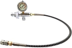 Fransande - Adaptador de carga de estación de llenado de PCP para de buceo adaptador Din G5 de 8 pulgadas y manguera de muelle de 50 cm