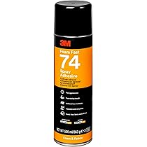 3M™ Foam Fast Spray Adhesive 74 CA, Low VOC <25% | JAM Industrial